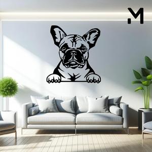 Wall silhouette - French bulldog - Hang