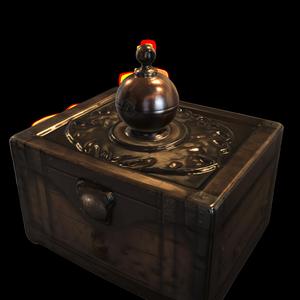 Mysterious Antique Puzzle Box