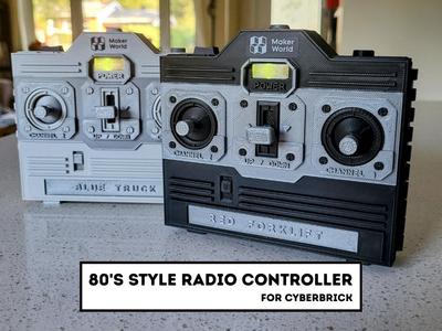 80s Style Radio Controller | CyberBrick