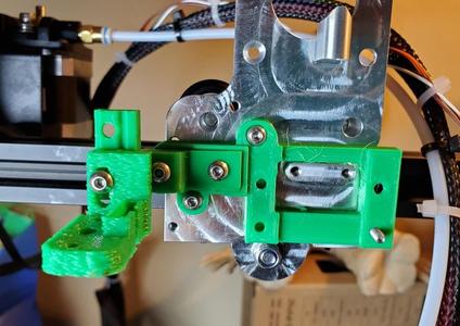 Hero Me V5 with Micro Swiss extruder/he Gantry Mod