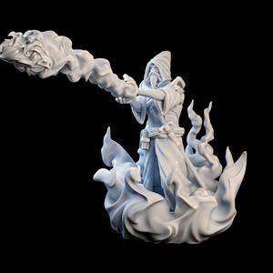 Fire Wizard - Swords and Magic Kickstarter