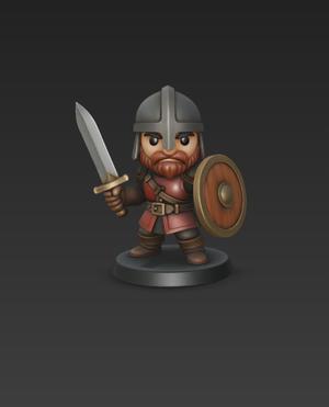 Male Warrior RPG