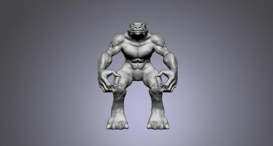 ankylosaur lizard man