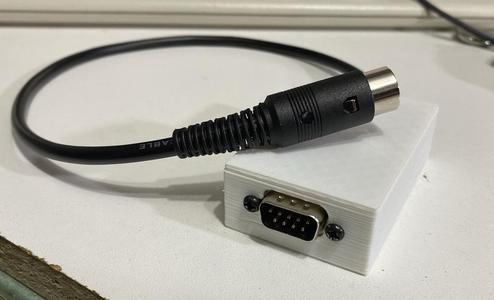 Tandy Atari Joystick converter case