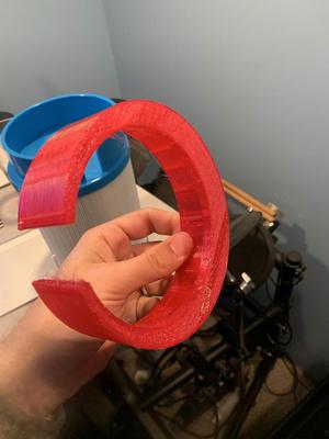 Softub 4 inch to 5.5 inch filter adapter