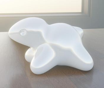 Baby Polar Bear - Low Poly V1