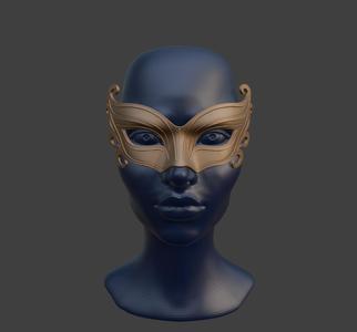 Elegant Minimal Eyes Mask