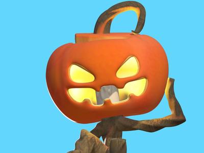 Chibi Carved Pumpkin
