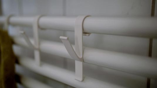 Towel hook for bathroom heaters (Remix)