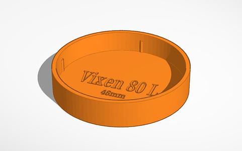 Lenscap 46mm Vixen 80 L inner dust cover