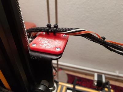 Cable organizer for Nema17 mount