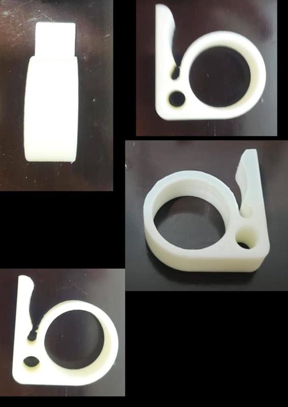 Bucket Holder Thumb Ring