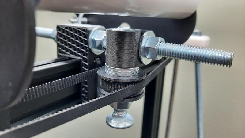 Belt tensioner, Artillery sidewinder