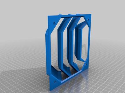 Directional 120mm fan exhaust