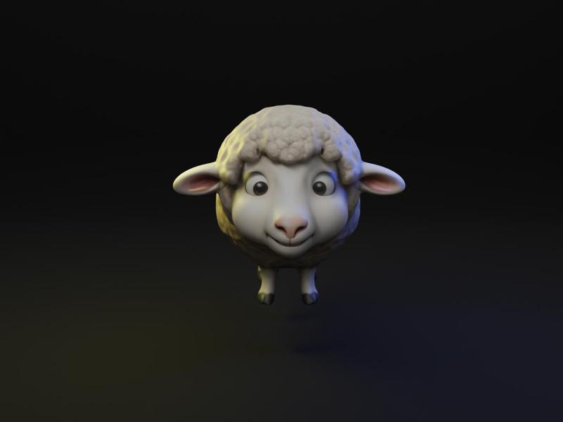 Sheep Cartoon Animal