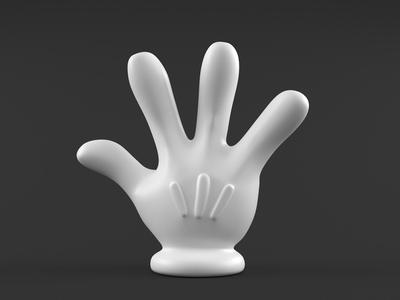 Mickey hand Give 4