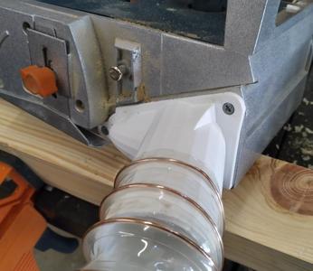 Rebir IE-5708M dust collector adapter