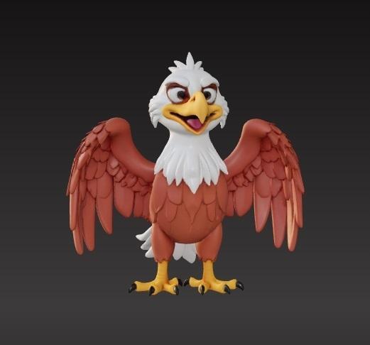 cartoon eagle