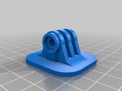 go pro mount for flat surface