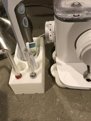 Holder for Toothbrush&Waterpik Heads