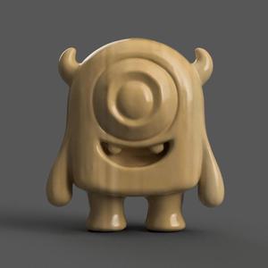cute monster toy for desk decoration 2