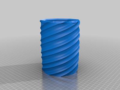 Spiral Pencil Cup