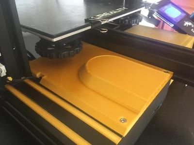 Ender 3 Electronic Box cover with 70mm / 80mm fan