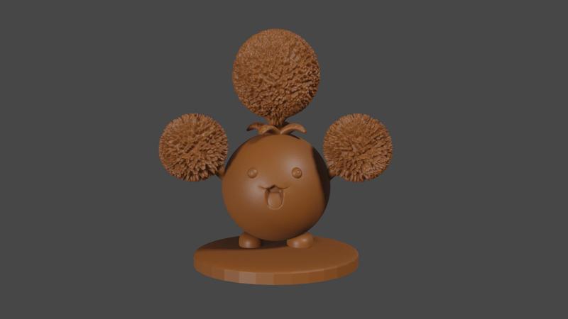 Pokemon inspired, Jumpluff, Tabletop DnD miniature