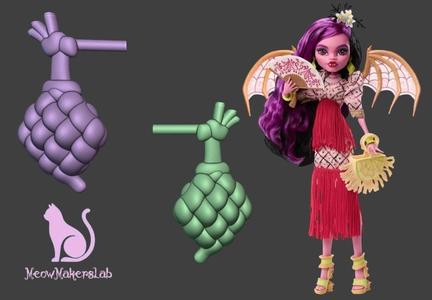 Corazon Marikit, Earrings, Monster High.