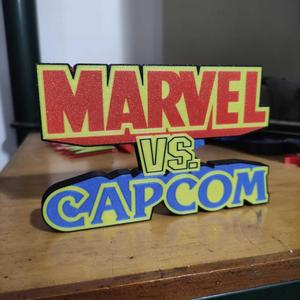Marvel Vs Capcom logo Display