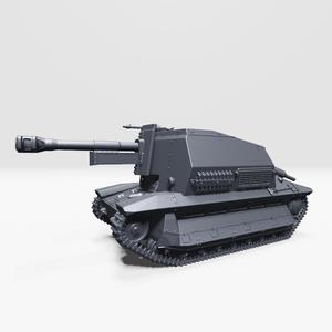 10.5cm leFH 16 auf Gepanzerte Selbstfahrlafette FCM (Ad-Hoc, Germany, WW2)