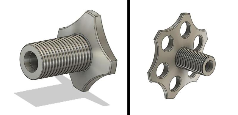 Spool Adapter with Bearing inserts
