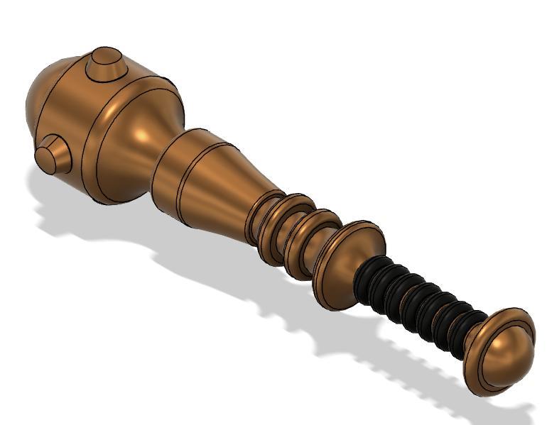 Life size mace MOTU fanart