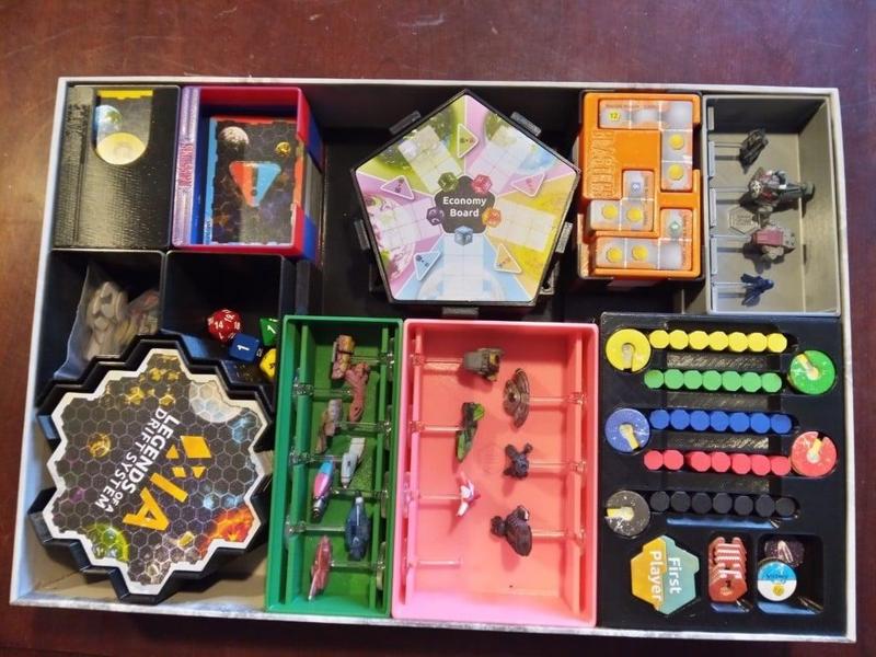 XIA Legends of a Drift System First Printing Game Insert