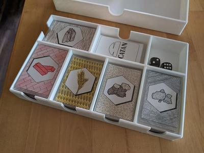Catan card holder (American mini size)