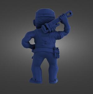 Chibi Post Apocalyptic Mechanic