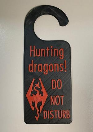 Skyrim Do Not Disturb Sign