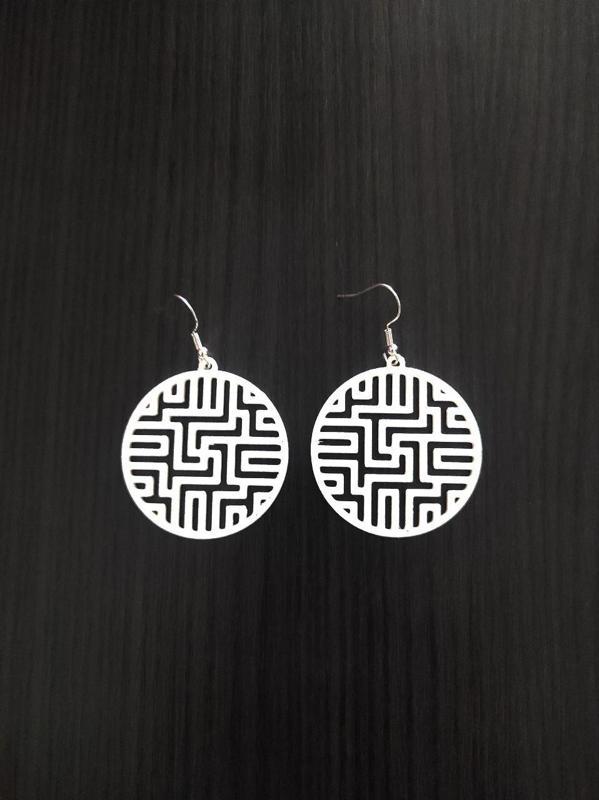 Maze Signal - Earrings