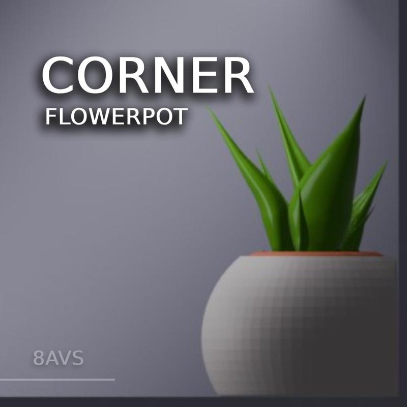 🌱 Corner Flower Pot 🏡
