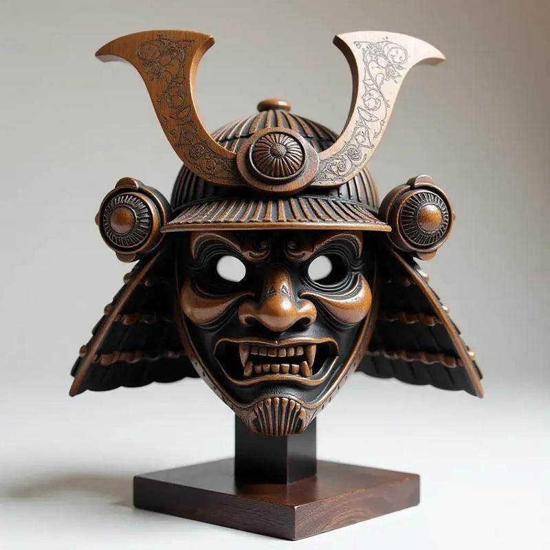 Samurai Mask Display ⚔️