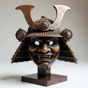 Samurai Mask Display ⚔️