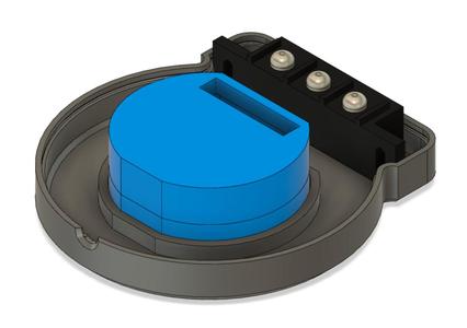 Shelly1 Garage Opener/Sensor Enclosure