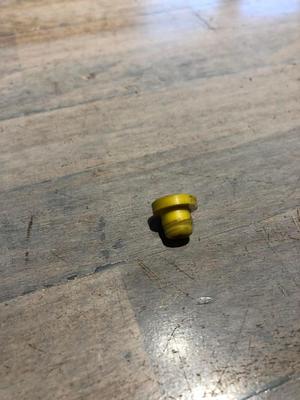 Morris Minor handbrake button