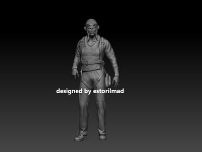 WW2 AMERICAN PILOT POSE