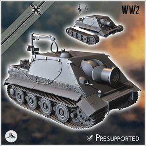 Sturmtiger 380mm RW61 auf Sturmmörser Tiger assault tank - Germany Eastern Western Front Normandy Stalingrad Berlin Bulge WWII