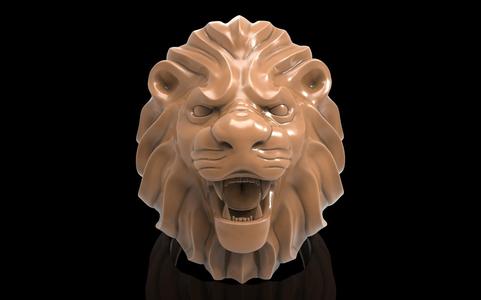 Lion ring man ring jewelry