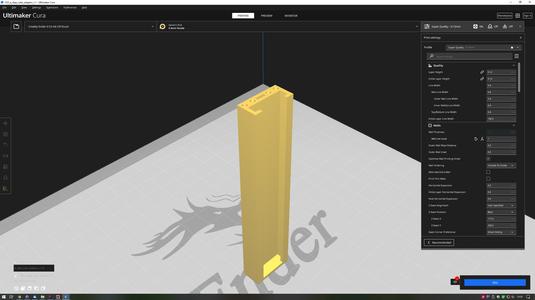 E-step measuring ruler/caliper adaptor