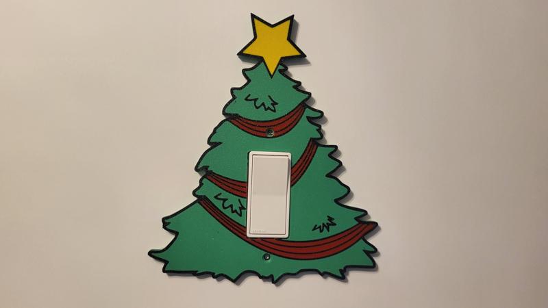 Novelty Christmas Switch And Plug Covers Multi Color AMS