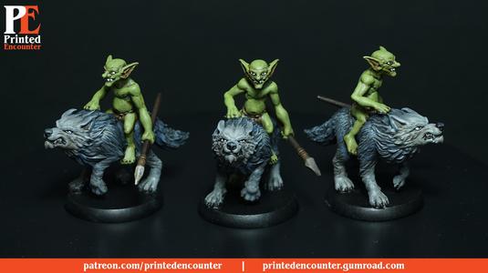 Goblin Wolf Rider A