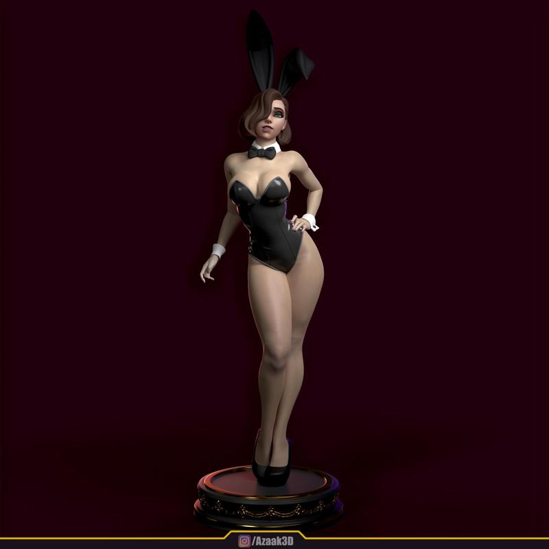 Purple Dream Bunnygirl